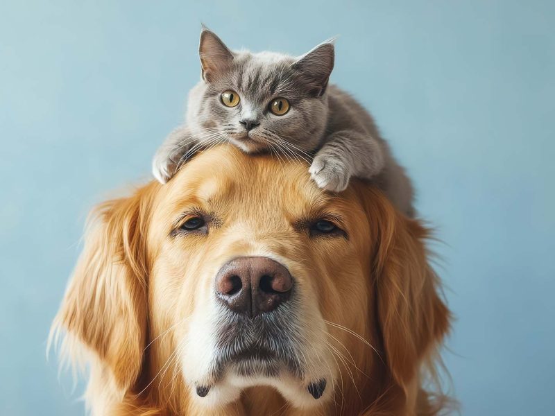 Gato y perro